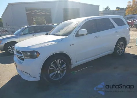 2013 Dodge Durango R/T z USA, uszkodzony, nr VIN 1C4SDHCT8DC520713